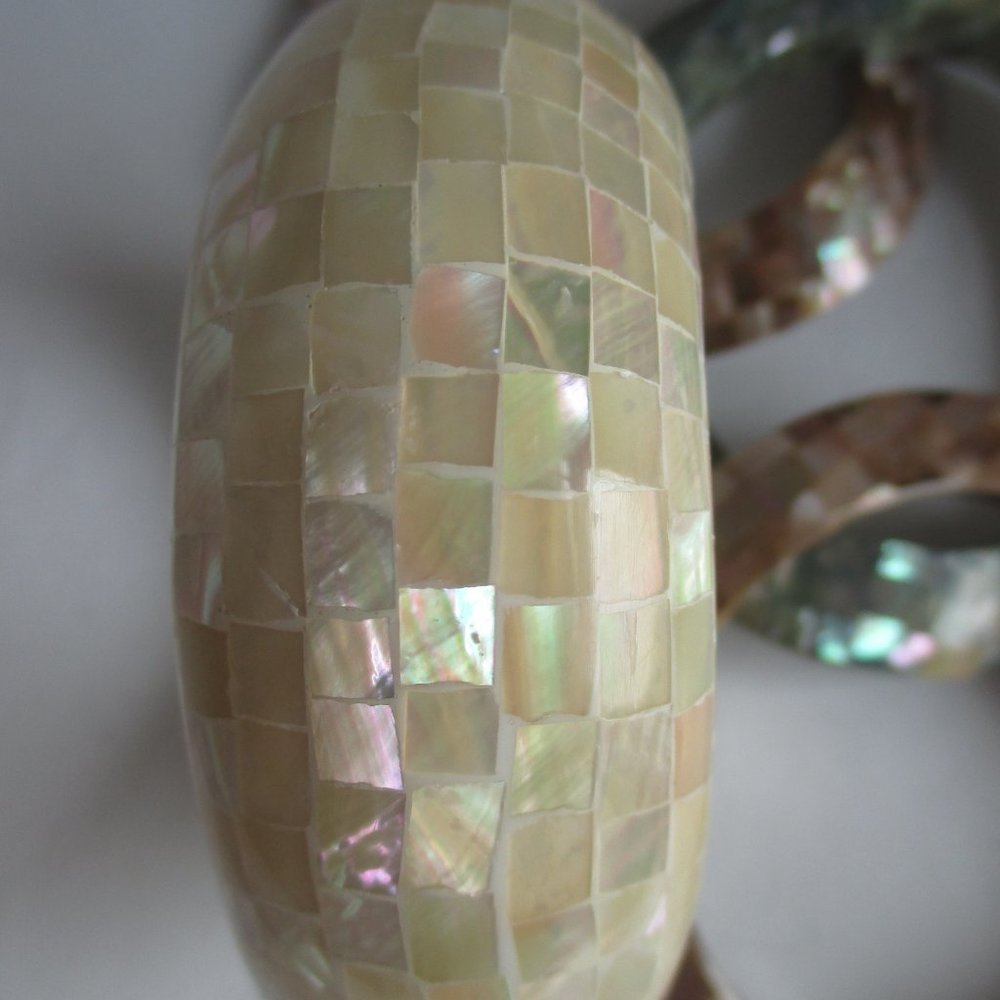 (4) Retro Chunky Statement Bracelets - image 4